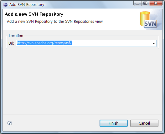 SVN Repository 등록